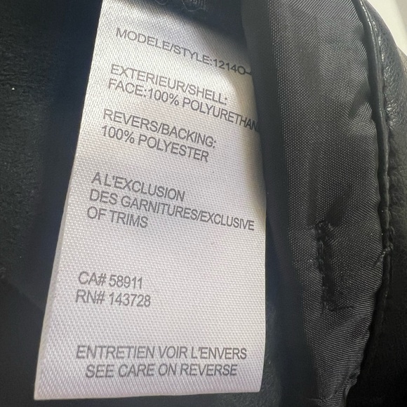 Tribal Vegan Leather Pants - 10 - Picture 6 of 6